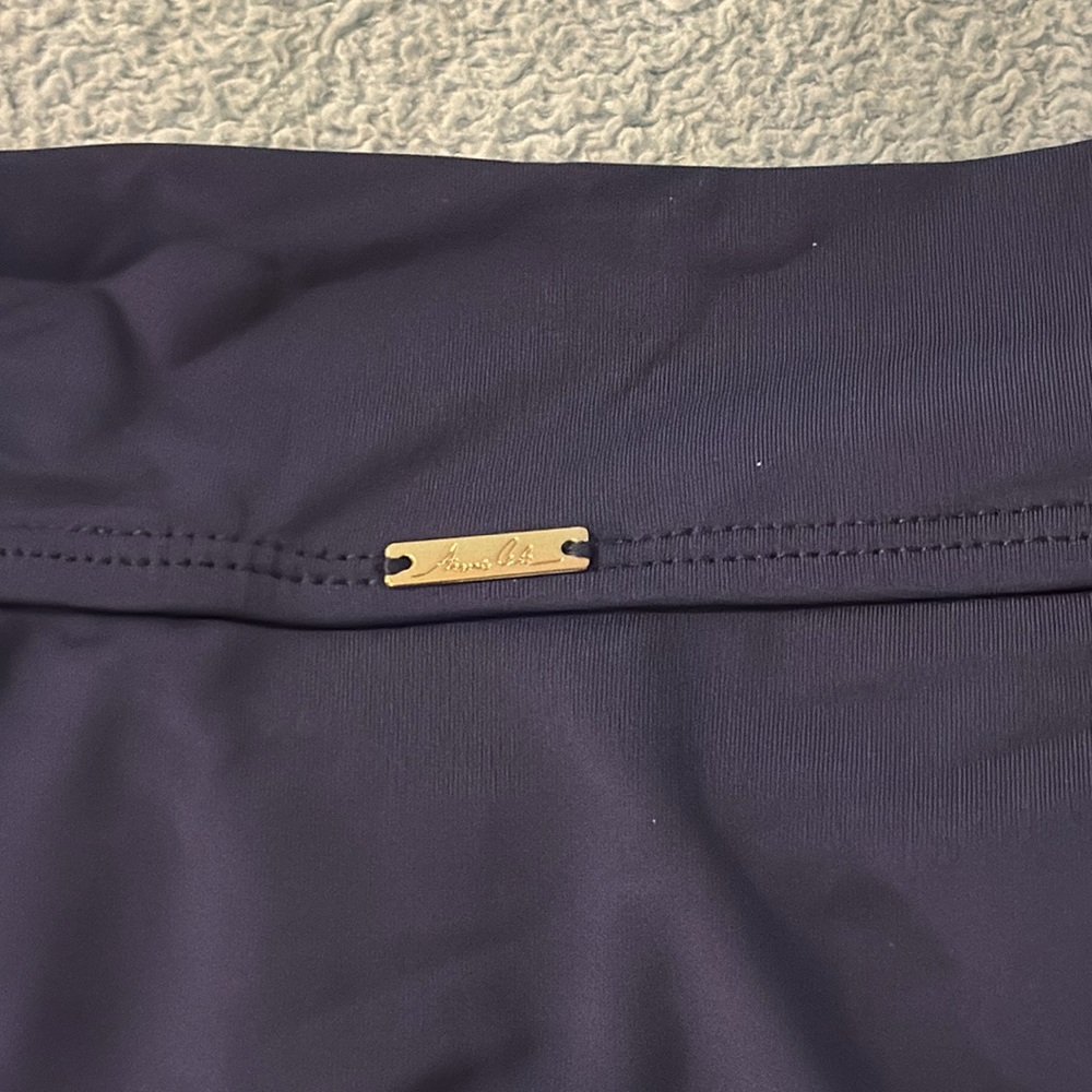NWT Navy Anne Cole Swim Skirt 20W - Picture 4 of 10